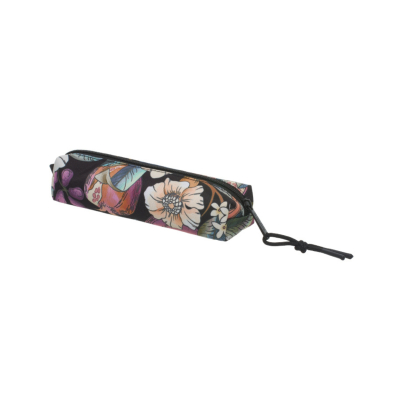 Mini Necessaire Farm Ora Bolas Romance Em Flor Preta