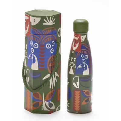 Garrafa Farm Glub Glub 500Ml Gráfico Tropi