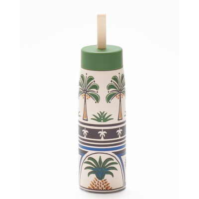 Garrafa Farm Que Sede 750Ml Jardim Tropical