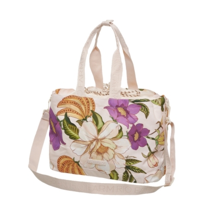 Totebag Farm Carioca Passaro Em Flor 