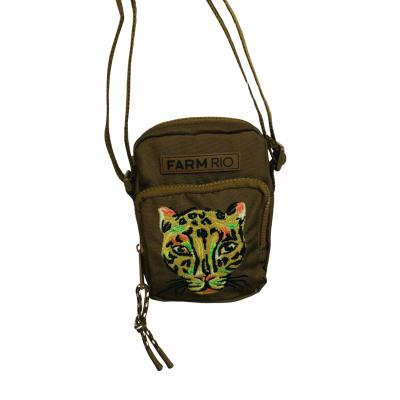 Bolsa Farm Da Gema Tigre Marrom 