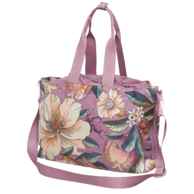 Totebag Farm Carioca Romance Em Flor Roxa
