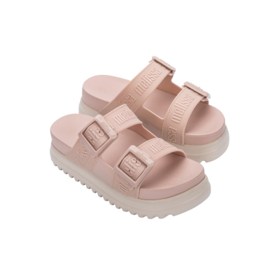 Melissa Cozy M Lover Platform Ad - Rosa/Bege